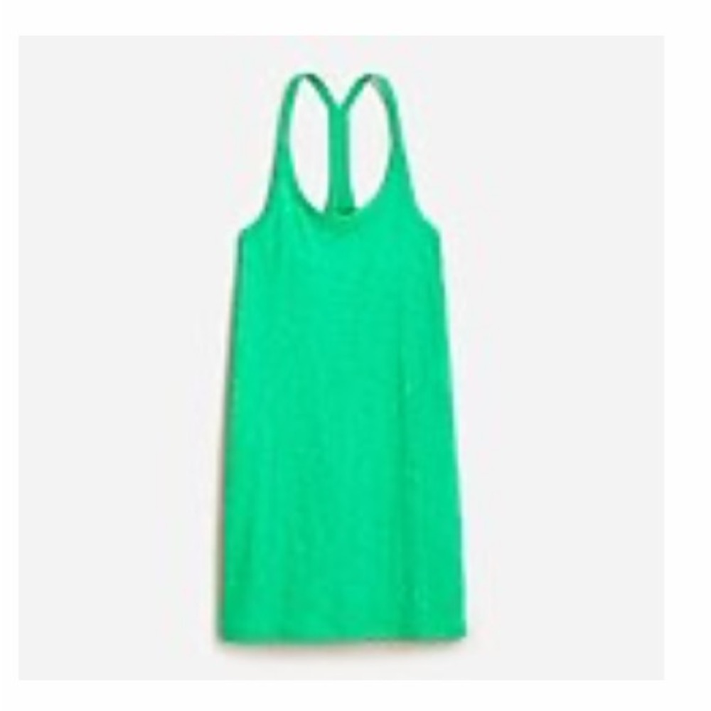J crew slub tank dress NWT